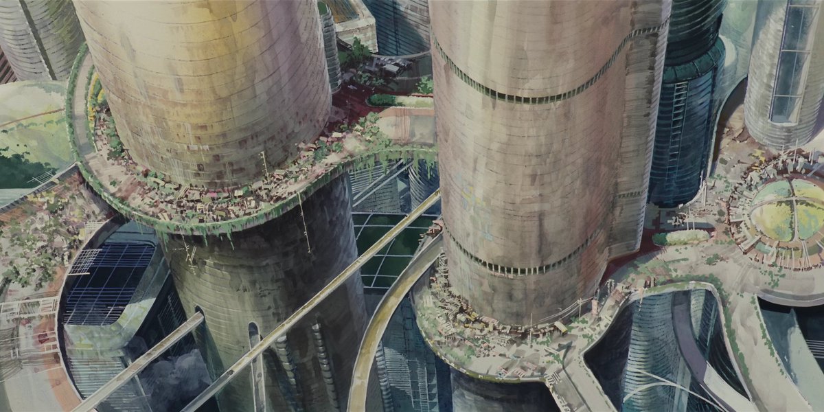 FedeItaliano76's tweet image. 'On Your Mark' (1995) directed by Hayao Miyazaki/Studio Ghibli, art director: Youji Takeshige