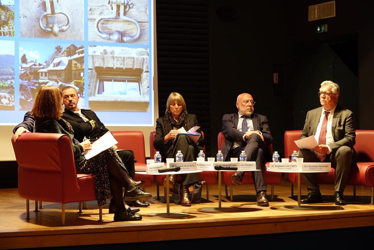 Dans le Cantal ce jour pour évoquer l'habitat rural et l'habitat dégradé 📍

J'y ai visité des projets concrets de réhabilitation et de requalification cofinancés par l’État à Ytrac et à Aurillac. La rénovation du bâti ancien permet d'allier production de logements et sobriété