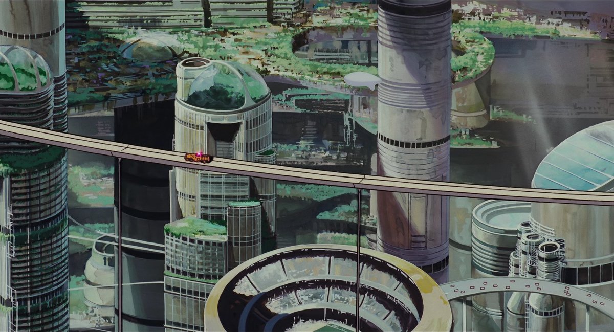 FedeItaliano76's tweet image. 'On Your Mark' (1995) directed by Hayao Miyazaki/Studio Ghibli, art director: Youji Takeshige