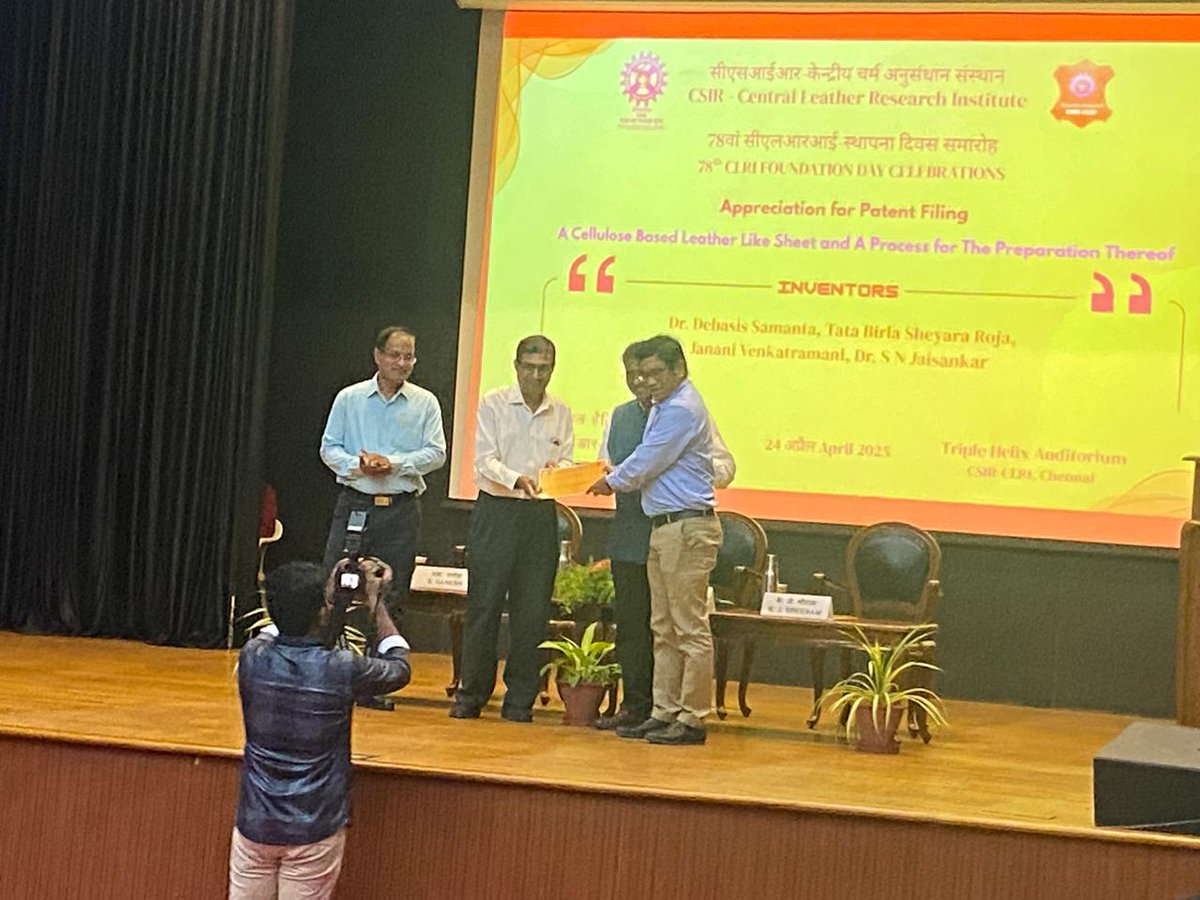 Happy to receive the certificate for  patent filing