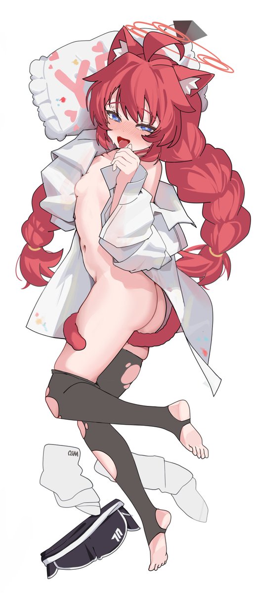 #ブルアカ ネコマキwip...😇