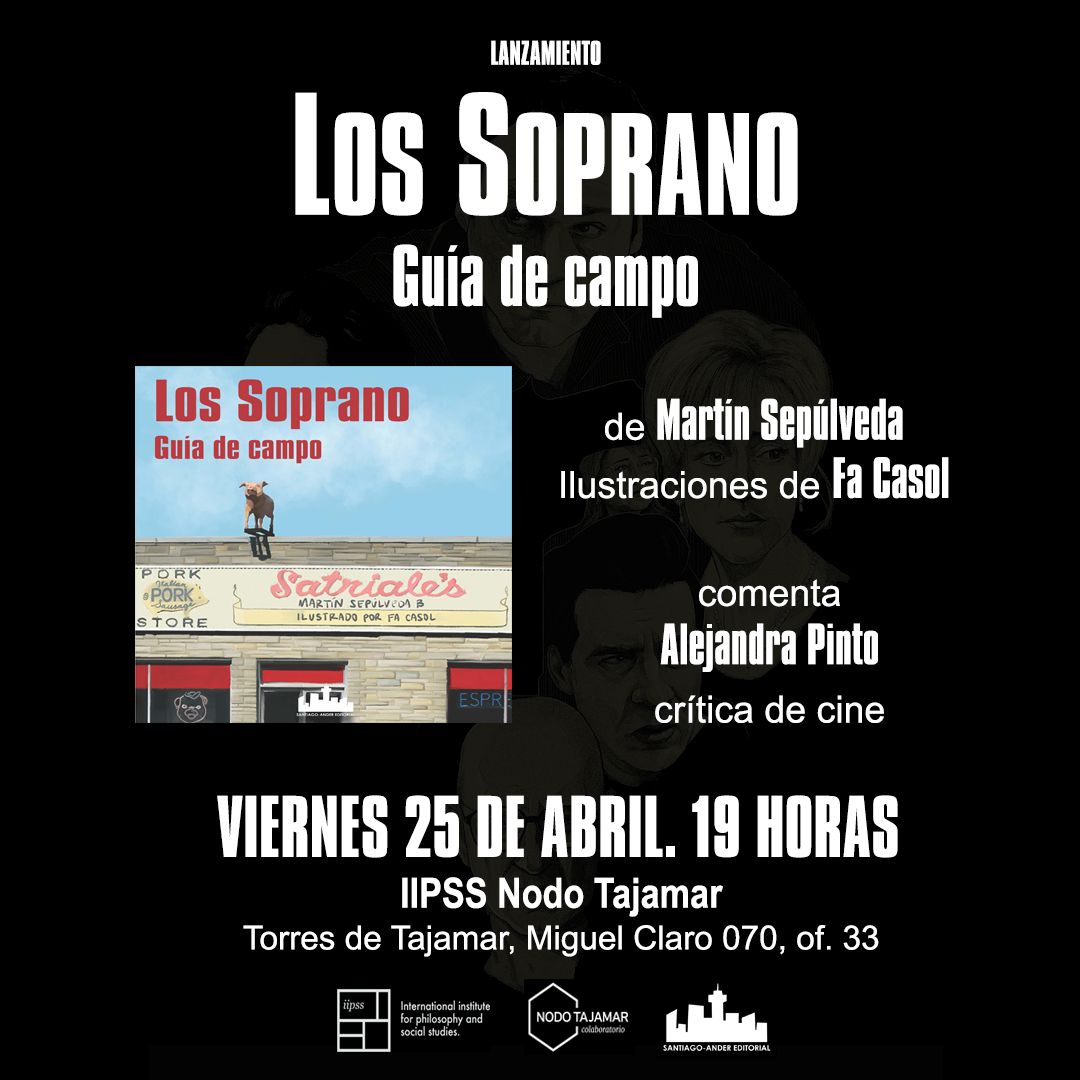 Santiago-Ander (@stgoandereditor) on Twitter photo En <a href="/CultoLT/">Culto LT</a> entrevista al autor del libro #LosSoprano. Guía de campo, Martín Sepúlveda <a href="/Martinservible/">Martin Sepúlveda B.</a>. Lanzamiento este viernes 25 en el <a href="/iipss_org/">IIPSS</a>, presenta <a href="/Alepin2112/">Alejandra Pinto Lopez 🍉</a>. Saludos y gracias! 🥳📚🚀📺
<a href="/latercera/">La Tercera</a>
👉 latercera.com/culto/noticia/… En <a href="/CultoLT/">Culto LT</a> entrevista al autor del libro #LosSoprano. Guía de campo, Martín Sepúlveda <a href="/Martinservible/">Martin Sepúlveda B.</a>. Lanzamiento este viernes 25 en el <a href="/iipss_org/">IIPSS</a>, presenta <a href="/Alepin2112/">Alejandra Pinto Lopez 🍉</a>. Saludos y gracias! 🥳📚🚀📺
<a href="/latercera/">La Tercera</a>
👉 latercera.com/culto/noticia/…