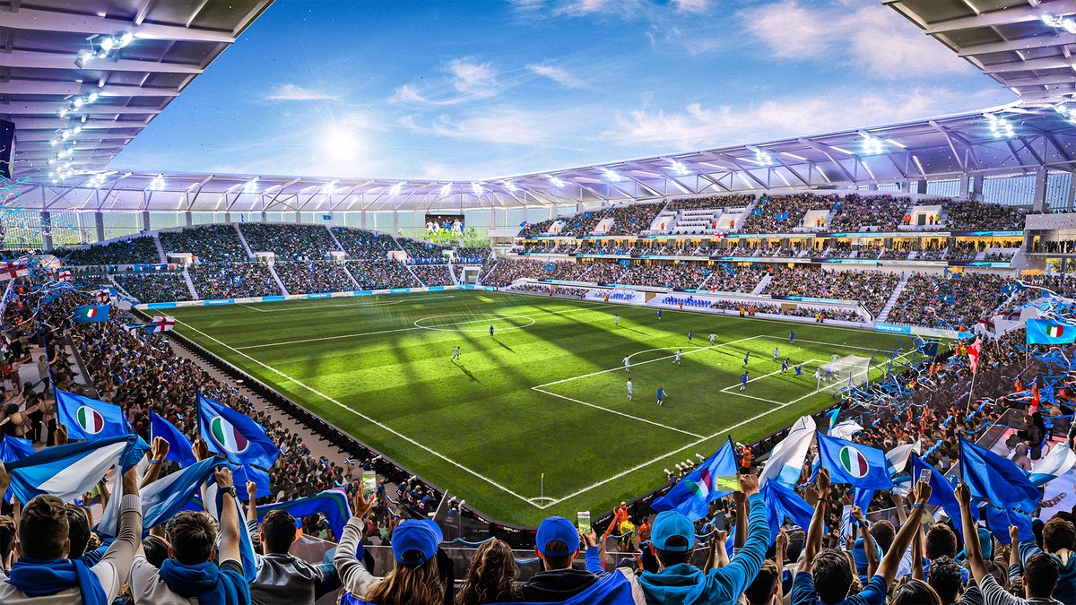The Municipality of Venice has unveiled plans for a new, Populous-designed 18,500-capacity stadium for Venezia.

bit.ly/42qSl4k