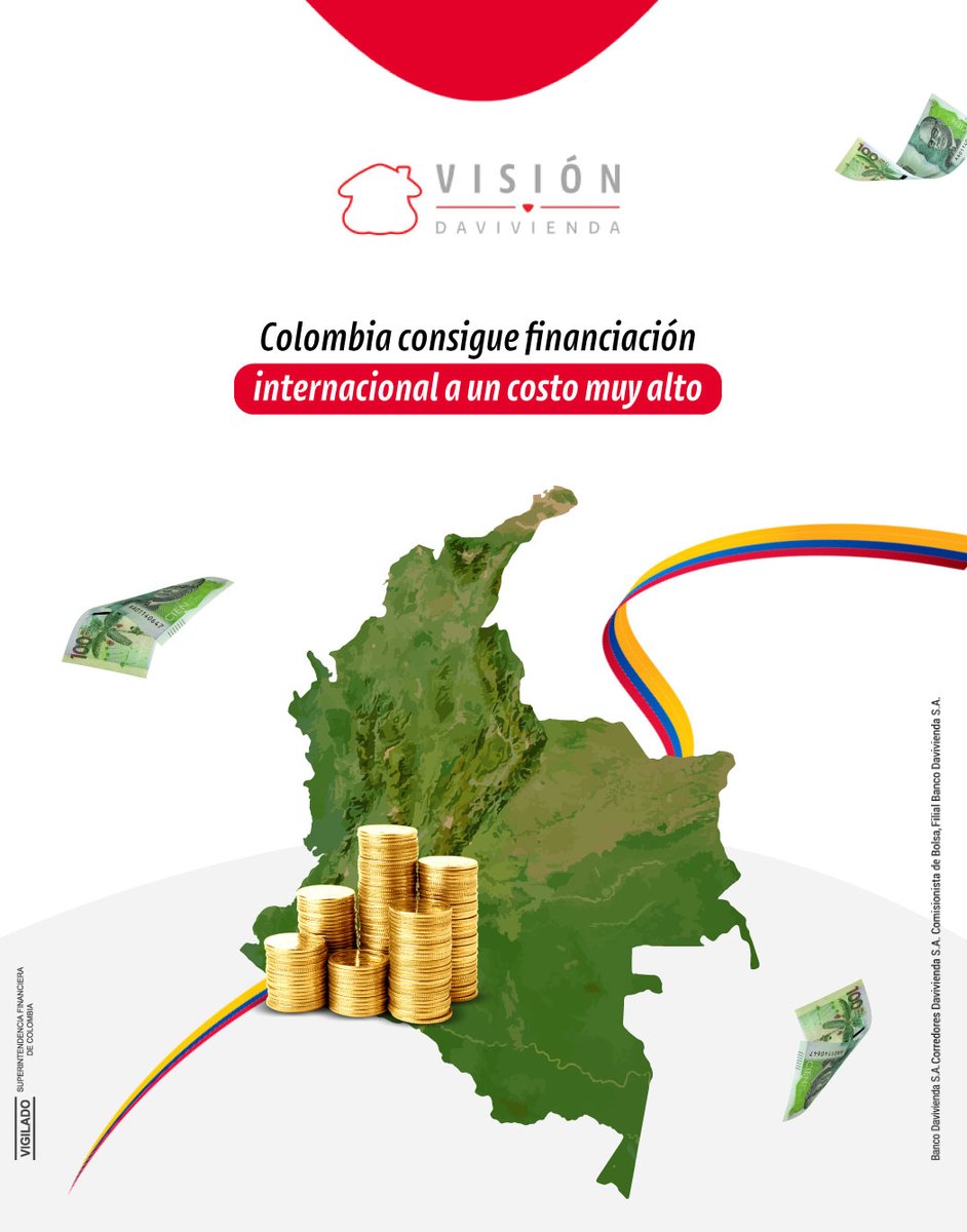 🇨🇴 El Gobierno Nacional consiguió USD 3,800 millones en los mercados internacionales🌎, a través de la emisión de bonos; una operación que hace parte de su plan financiero para el 2025. Sin embargo, son varios los factores que hicieron que Colombia adquiriera esta deuda con una