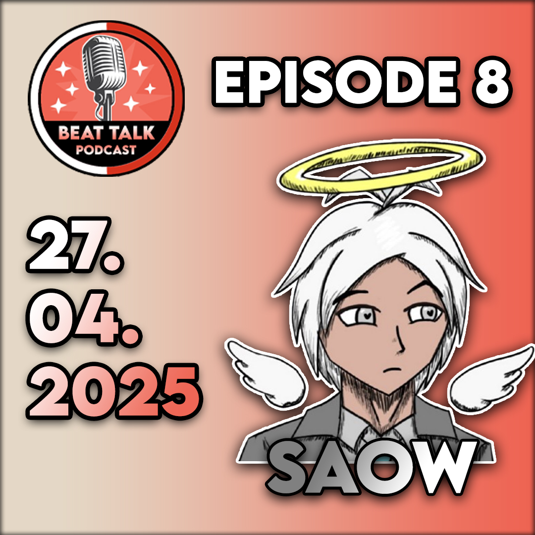 I want to announce that Beat Talk Podcast IS BACK! It will officially return on the 27th of April 2025.

Our next guest is going to be Saow (also known as SaowAngel). A content creator who started off with osu! content but has found success in other areas as well.