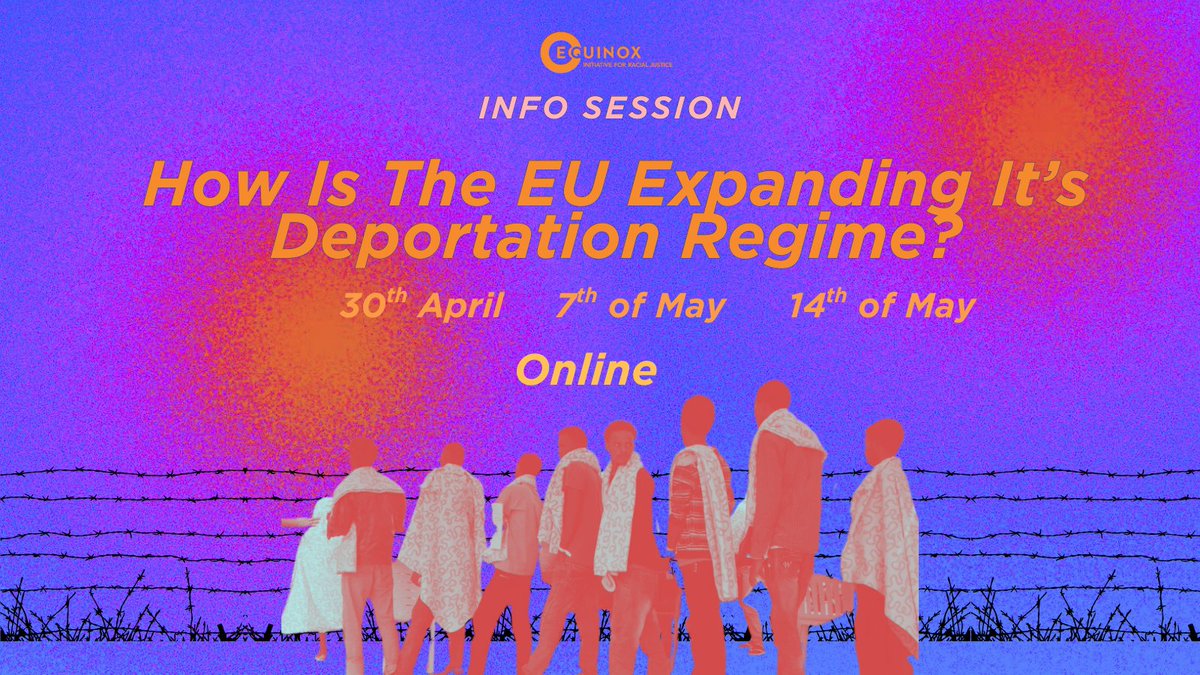 We’re organising info sessions about the proposed EU “Returns Regulation”.

✊ These sessions are for migrant-led groups seeking to understand upcoming changes in EU deportation law and strategies for countering them. 

Register NOW: framaforms.org/eu-deportation…