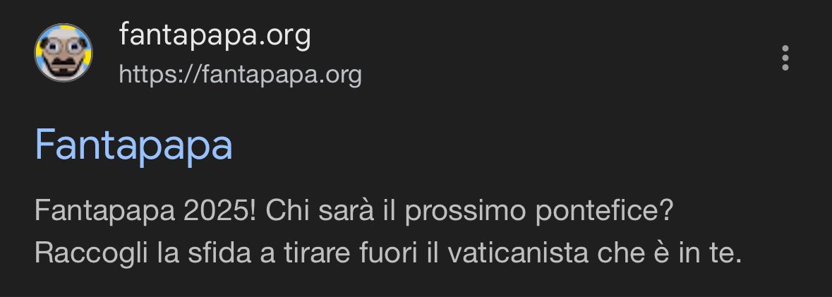 spokemayo's tweet photo. il fantapapa?? questo paese non te lo puoi inventare https://t.co/xLYuOl0A1z