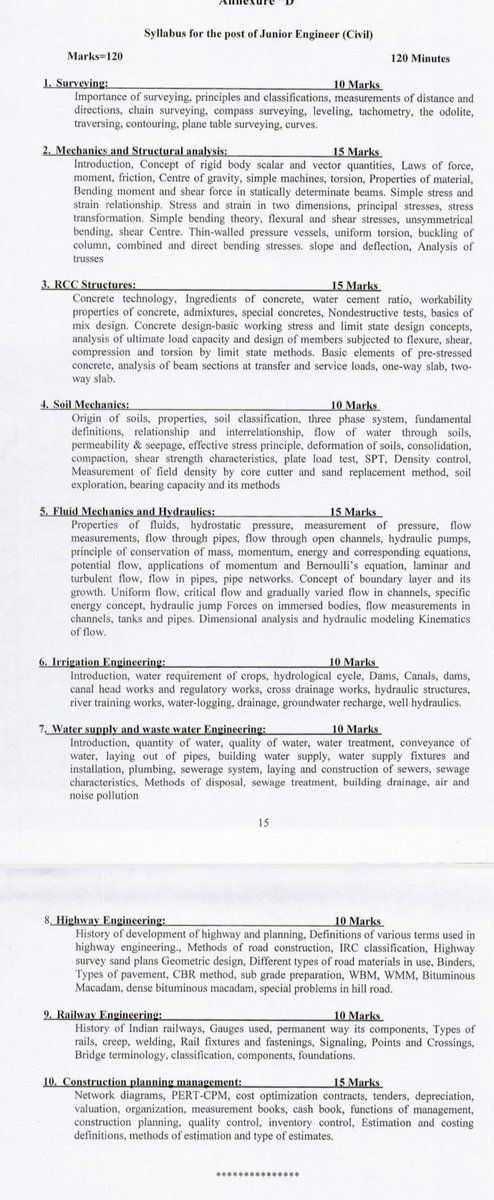 ErArjun07's tweet photo. Respected @abhayips86 sir kindly take note of the JKSSB JE (Civil) 2025 notification which includes a clear subject-wise mark distribution in the syllabus.We humbly request similar clarity for the CTSRE Mains Exam as it will help aspirants plan their preparation more effectively. https://t.co/qZ6UEXNjYz