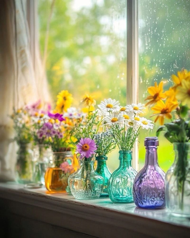 Good morning. The flowers on the windowsill make me feel like life isn't so bad after all