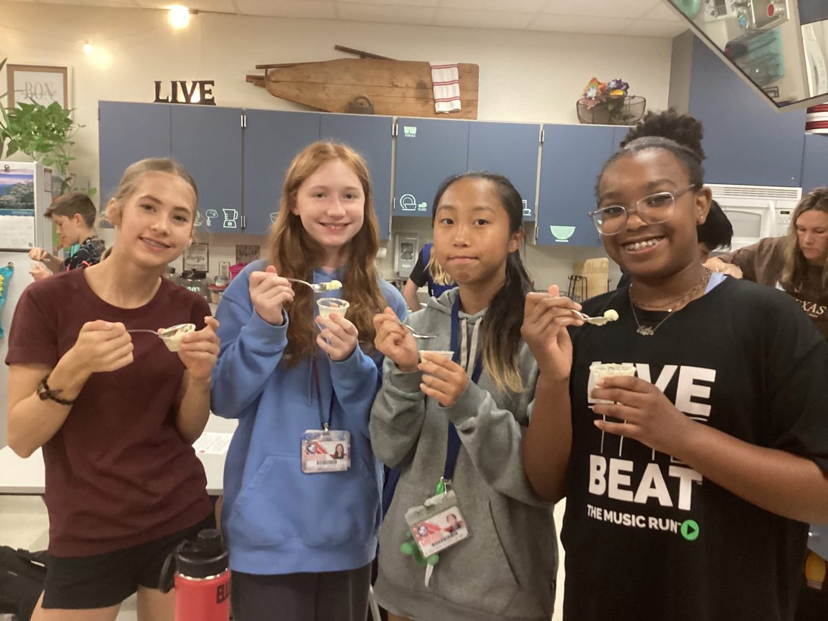 Skills for living enjoyed the best mashed potatoes this week.  Ask your student what the secret ingredient is!