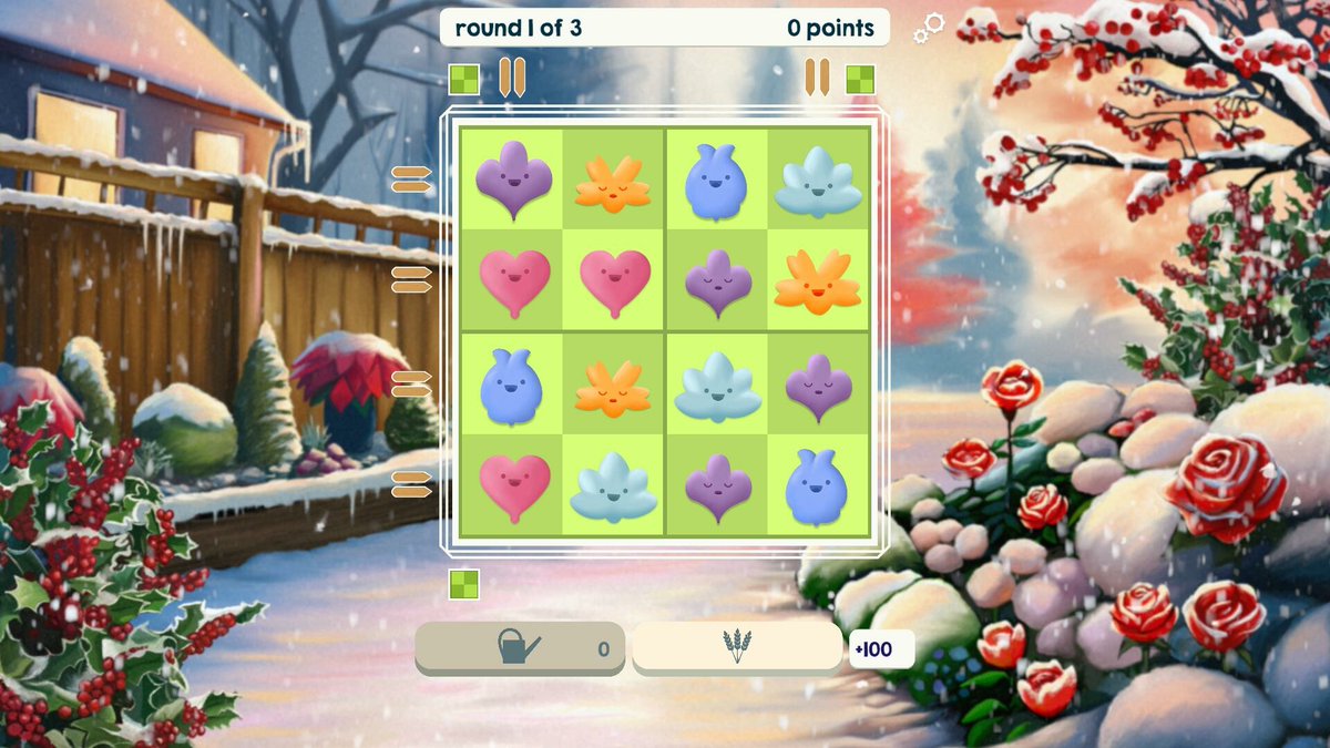 Primrows by <a href="/TursiopsStudios/">Tursiops Studios</a>, a cozy puzzle game, is out now! [PC]

Mixing Sudoku and Yahtzee, use logic, pattern recognition, and a little luck to make colorful combinations and unique segments in your garden.

#indiegame