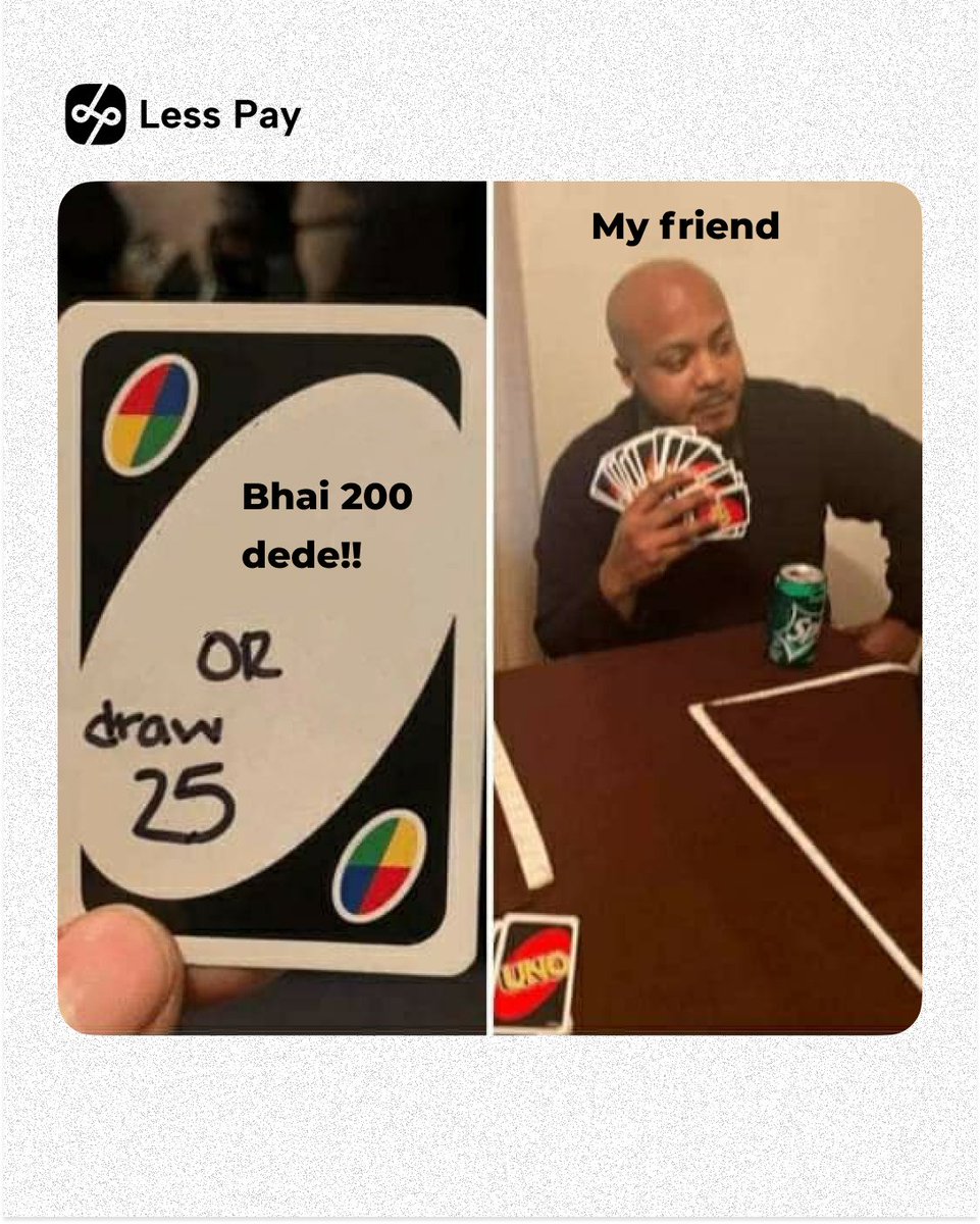 lesspay_ai's tweet image. #asianpaints #MindsetShiftSharani #lesspay #paylesswithLessPay #UNO 

@realUNOgame