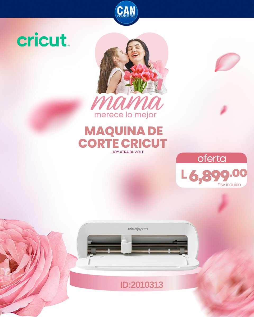 Cancomputers's tweet photo. ¡Mamá merece lo mejor!😍Sorpréndela con una herramienta que desata su creatividad.

Cricut Joy Xtra Bi-volt en OFERTA ESPECIAL en CAN Computers. Ideal para crear etiquetas, stickers, tarjetas, viniles ¡y mucho más!

#CANComputers #CricutJoyXtra #DíaDeLaMadre #RegaloPerfecto https://t.co/S902A6uzO6