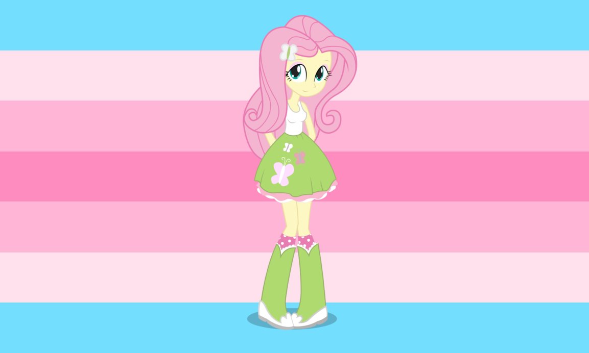Fluttershy, from My Little Pony: Equestria Girls, is transfem! (Headcanon)