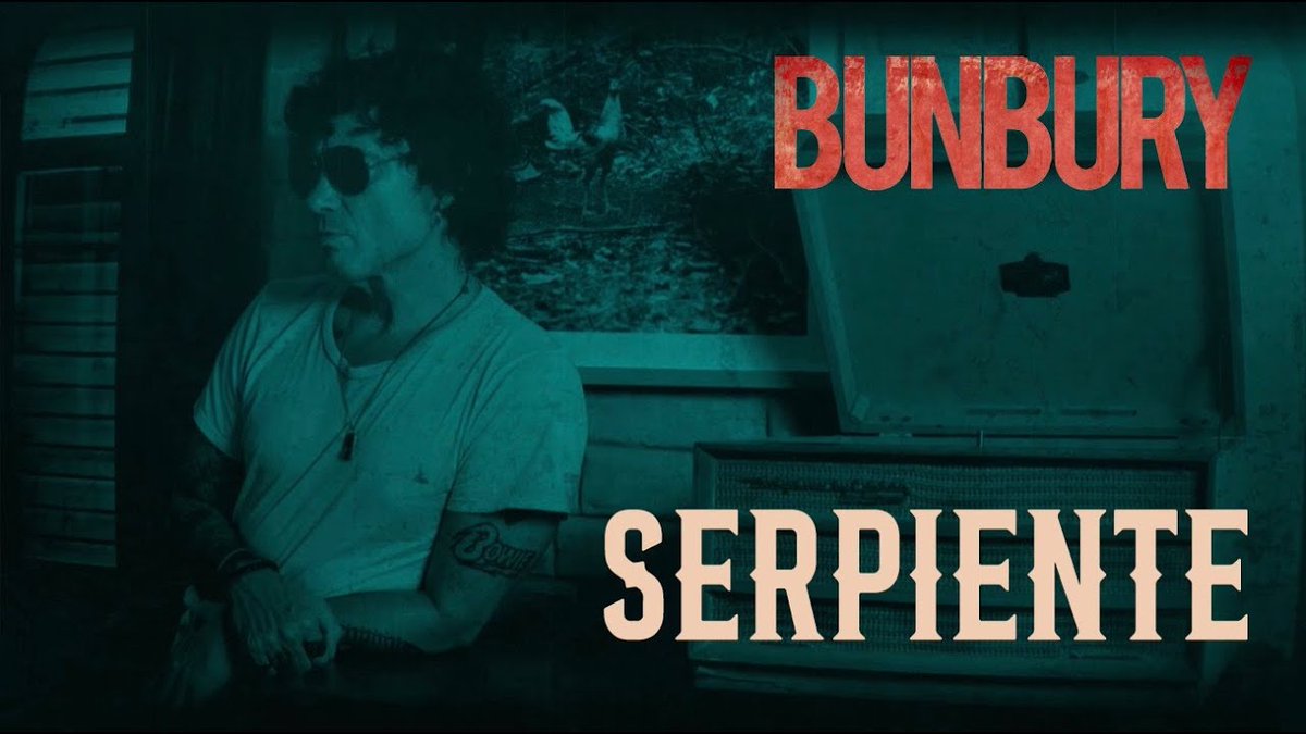 Como antesala del lanzamiento de "Cuentas Pendientes" y para seguir disfrutando de más temas inéditos de Bunbury, llega «Serpiente», el cuarto single de su más reciente disco.

Disfruta su estreno mundial:
youtu.be/U-rxwisUPoc