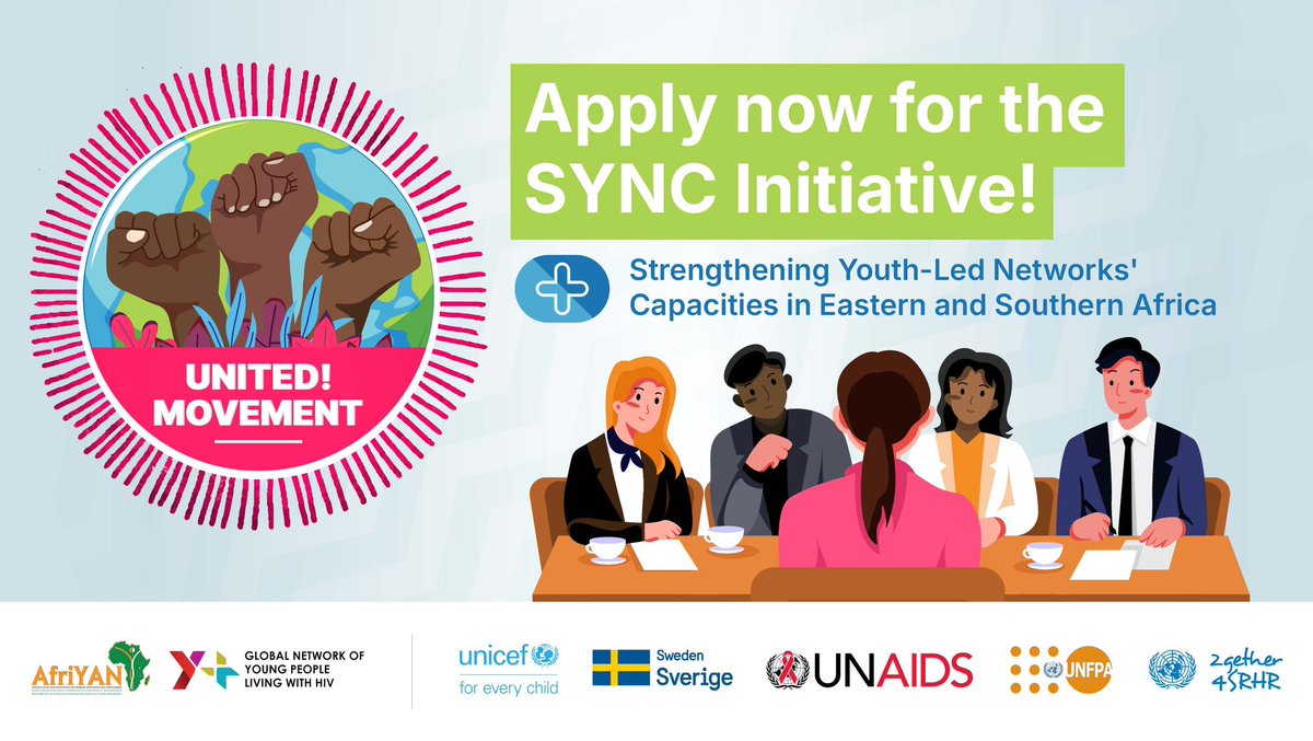 📌Opportunity Alert!

Are you a youth-led network driving change in HIV, SRHR, and rights in your community?

Here’s your opportunity to level up your leadership, grow your impact, and strengthen your organisation!

Apply Now! Don’t Miss Out!

For more details: