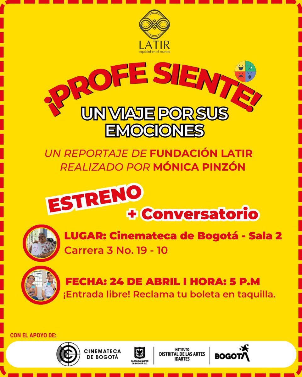 monis1602's tweet photo. A propósito del paro distrital de hoy, 24 de abril, frente al abandono de la educación pública, hay una conversación pendiente alrededor de la salud mental del profesorado. L@s docentes de Cundinamarca comparten muchas de las emociones que sienten sus colegas de Bogotá.😔😱  👇🎬 https://t.co/bj2n86bXRo