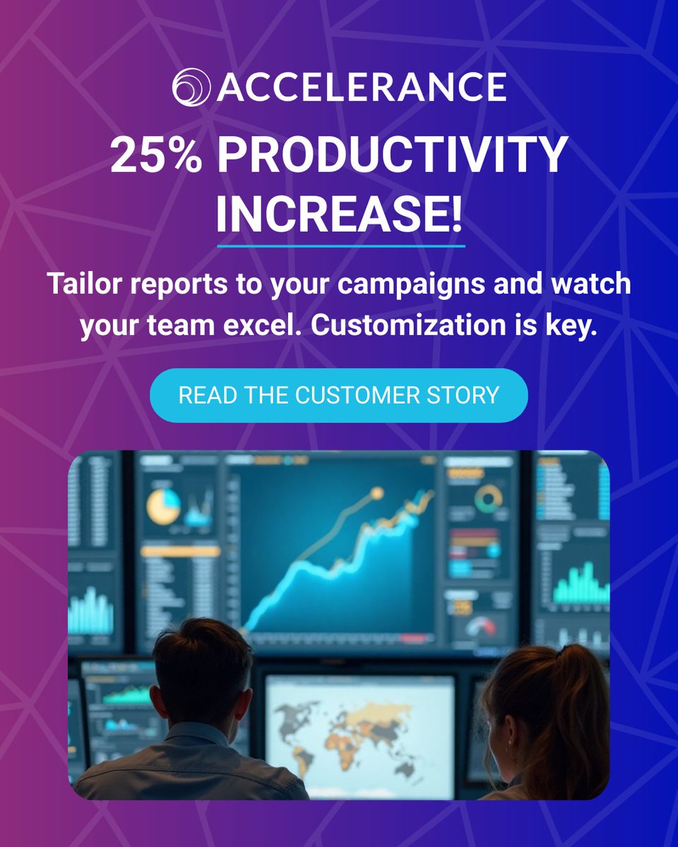 accelerance's tweet image. 30% productivity boost! See how. hubs.la/Q03hK6vT0 

#ProductivityBoost #WorkflowOptimization #DigitalTransformation