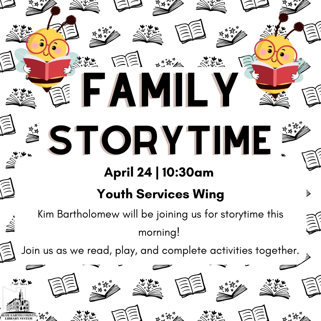 Join us for an extra fabulous Family Storytime this morning! 📚✨