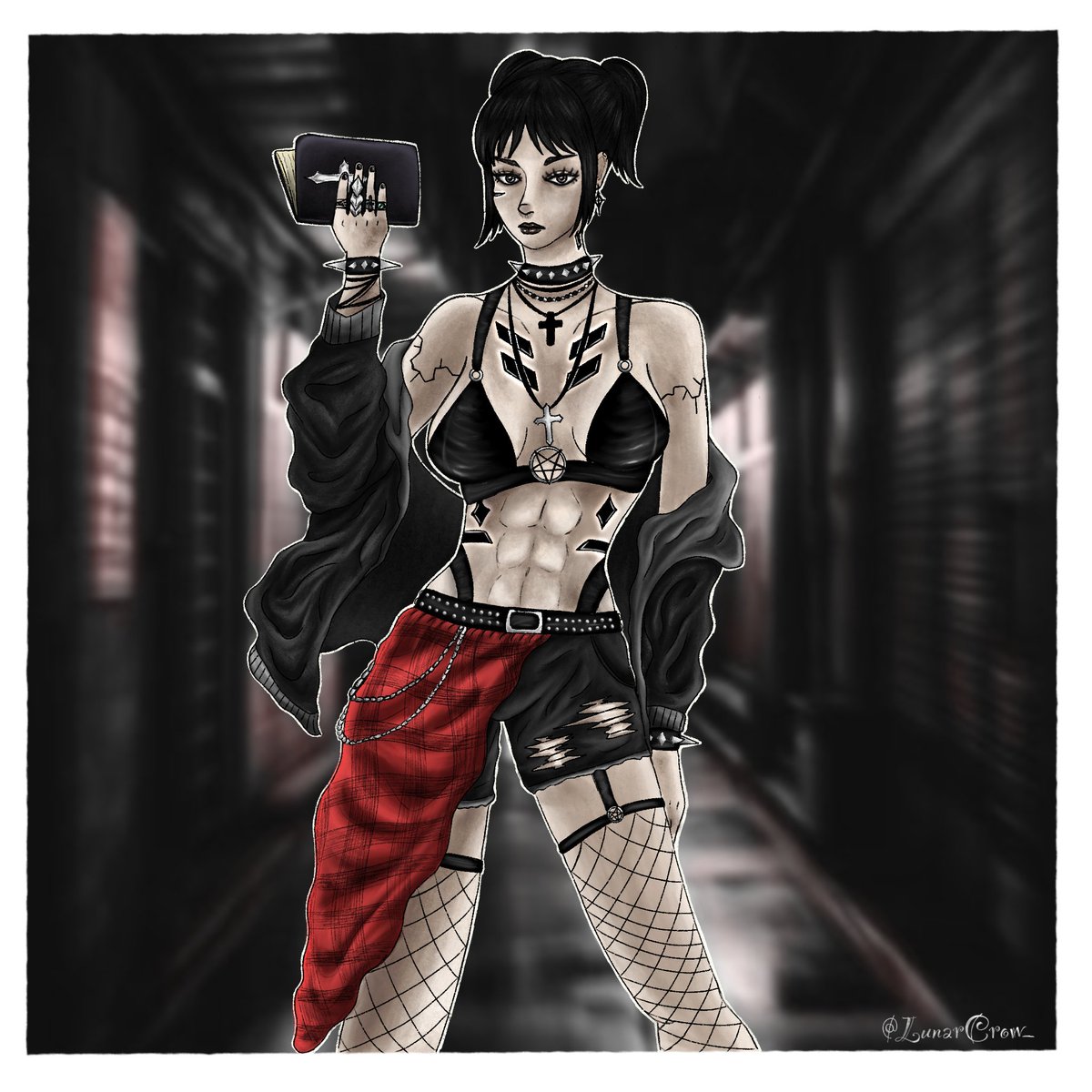 wLunarCrow_'s tweet photo. • Goth Mikasa x Cyberpunk Edgerunners •
#attackontitan #cyberpunk #cyberpunkedgerunners #drawing #art #artist #sketch #illustration #artwork #draw #digitalart #painting #darkart #sketchbook #fanart #drawings #goth #oc #artoftheday #arte #gothart #sketching #digitaldrawing https://t.co/nAFfbWhtIy