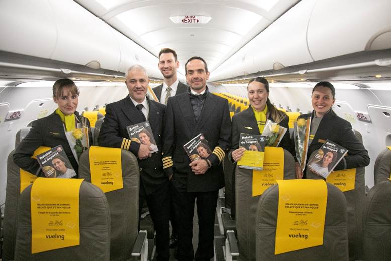 pastoret13's tweet photo. Los ‘Relatos Solidarios del Deporte’ son 'Relatos que te harán volar’: la promoción de @vueling de @RelatsSolidaris, que en su 20ª edición cuenta con el apoyo de @AitanaBonmati (y @caixabank y @elcorteingles, como siempre) https://t.co/8v7mpZuLo0
