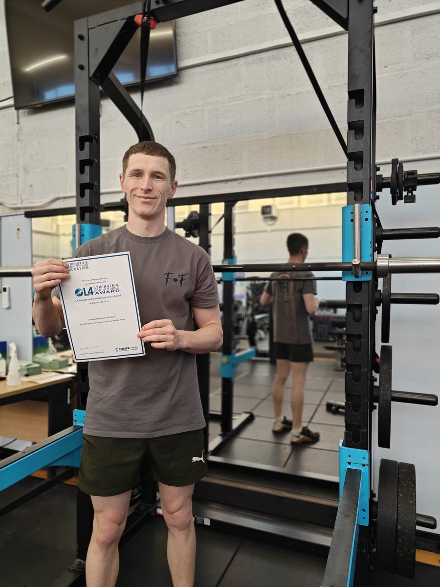 S&C Education (@sandceducation) on Twitter photo 🎓 A belated congratulations to Level 4 Graduate, Jaya who became a certified S&C Coach with us back in February!
Our industry leading, multi-accredited Level 4 S&C course is the perfect pathway to becoming an elite strength and conditioning coach.
strengthandconditioningeducation.com/level-4-streng… 🎓 A belated congratulations to Level 4 Graduate, Jaya who became a certified S&C Coach with us back in February!
Our industry leading, multi-accredited Level 4 S&C course is the perfect pathway to becoming an elite strength and conditioning coach.
strengthandconditioningeducation.com/level-4-streng…