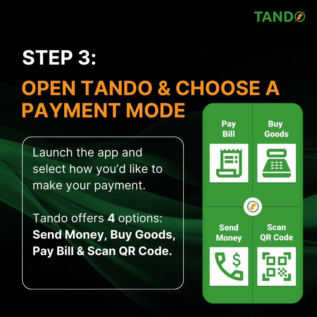 We’ve had a wave of new followers today👋, welcome to the Tando community! We’re so happy to have you here and excited to show you how easy it is to live on bitcoin in Kenya⚡️

Here’s a handy guide to get you started on Tando, the app that makes spending bitcoin in the +254 a