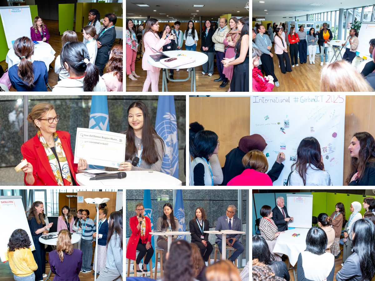 To all my #girlsInICT: 
There’s never been a better time for you to leave your mark on the digital world. 
Stay curious. 
Own your voice. 
Dare to dream big. 
And lift each other up! 
The future is yours to shape 🚀