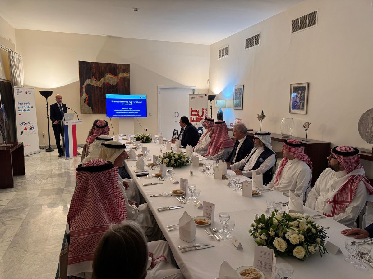 Mohammed NEHAD (@nehad___m) on Twitter photo Belle soirée avec Pascal Cagni, Ambassadeur délégué pour les Investissements Internationaux et Président du conseil d'administration de <a href="/businessfrance/">Business France</a> .Échanges passionnants avec les chefs d’entreprises 🇸🇦sur l’attractivité de la 🇫🇷. La 🇫🇷 est pleine d’opportunités et d’atouts! Belle soirée avec Pascal Cagni, Ambassadeur délégué pour les Investissements Internationaux et Président du conseil d'administration de <a href="/businessfrance/">Business France</a> .Échanges passionnants avec les chefs d’entreprises 🇸🇦sur l’attractivité de la 🇫🇷. La 🇫🇷 est pleine d’opportunités et d’atouts!