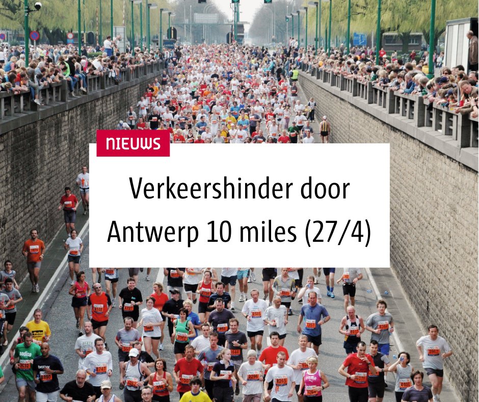 Stad Antwerpen (@stad_antwerpen) on Twitter photo ⚠️ Kom je dit weekend naar de #stad? Plan je route via de #routeplanner van <a href="/SlimnaarA/">Slim naar Antwerpen</a> . ✅ Er is extra drukte en verkeershinder door de #BaloiseAntwerp10Miles. 🏃♀️🏃♂️ Check de bereikbaarheid ➡️ bit.ly/4493UP0. ⚠️ Kom je dit weekend naar de #stad? Plan je route via de #routeplanner van <a href="/SlimnaarA/">Slim naar Antwerpen</a> . ✅ Er is extra drukte en verkeershinder door de #BaloiseAntwerp10Miles. 🏃♀️🏃♂️ Check de bereikbaarheid ➡️ bit.ly/4493UP0.