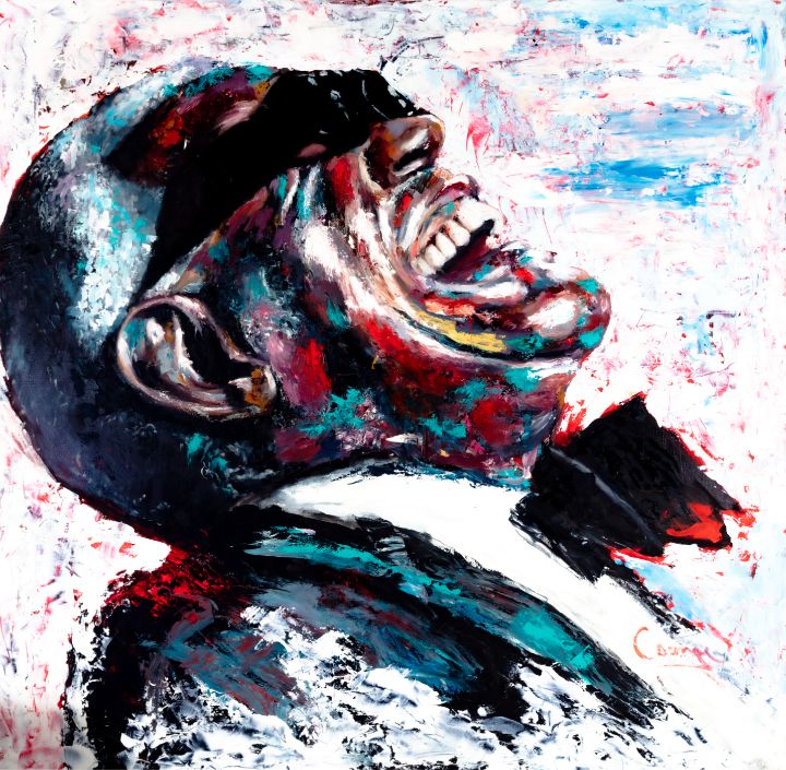markcourage's tweet image. Art of the Day: "Ray Charles". Buy at: ArtPal.com/mccourage1?i=2…