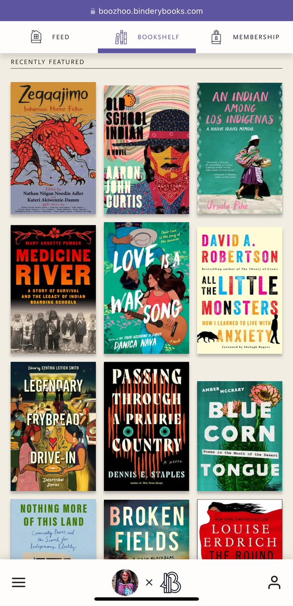 Indigenous book bingo round 3! Become a free subscriber to our community and shop these books here: boozhoo.binderybooks.com/books/