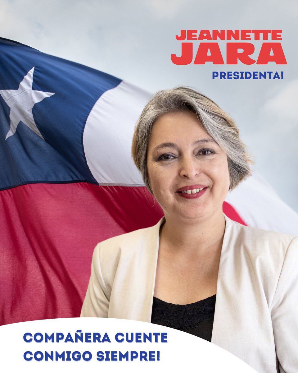 La presidenta del Pueblo de Chile <a href="/jeannette_jara/">Jeannette Jara Román</a> x un chile Más Justo