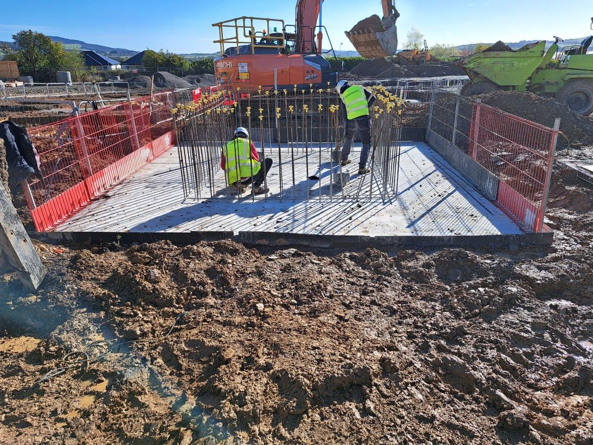 Another important project for HSE Estates is progress in Co. Wicklow. Great to see groundworks progressing for the new 95 Bed CNU project in St. Colman’s Hospital. <a href="/HSELive/">HSE Ireland</a> <a href="/HayesHiggins/">Hayes Higgins Partnership</a> Roughan O'Donovan <a href="/turnertownsend/">Turner & Townsend</a> <a href="/atkinsrealis/">AtkinsRéalis</a> <a href="/VarmingLtd/">Varming Consulting Ltd.</a> FCC wejchert.ie/news