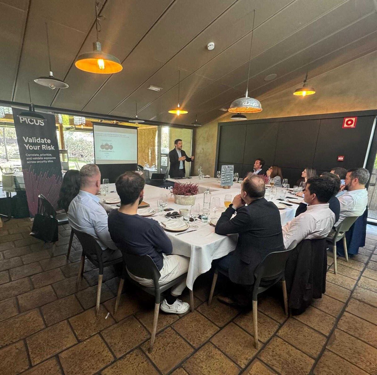 PicusSecurity's tweet image. 🇪🇸 Thanks to the CISOs who joined our Madrid &amp;amp; Barcelona roundtables with CEO H. Alper Memis. We discussed turning BAS into Exposure Validation to focus on risks that matter. 

Your insights drive us forward. 

#ExposureValidation #CyberSecurity #PicusSecurity