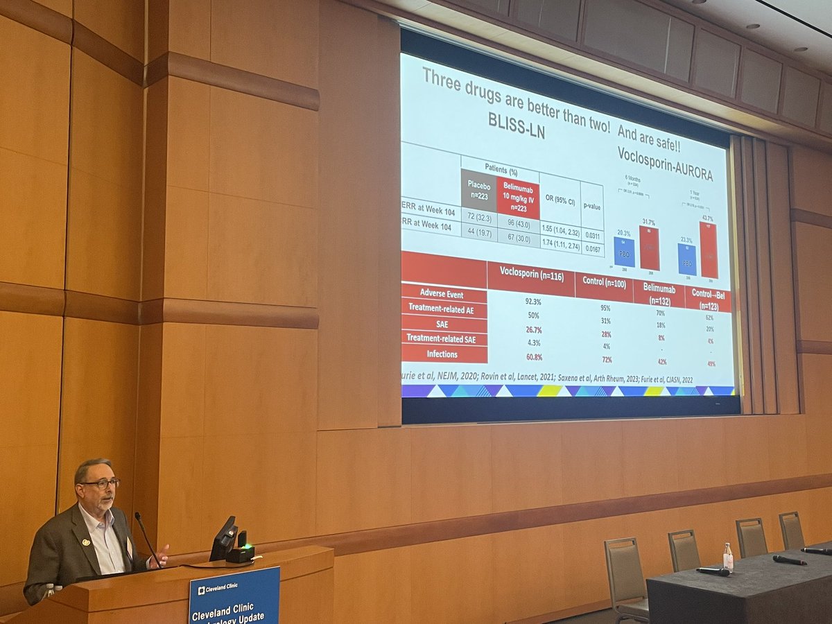 Ali Mehdi (@alimehdimd) on Twitter photo And now speaking on his favorite topic #LupusNephritis <a href="/BradRovin/">Brad H Rovin</a> <a href="/OhioStateNeph/">Ohio State Nephrology</a> #CCNephUpdate25 <a href="/CleClinicKidney/">Cleveland Clinic Kidney Medicine</a> And now speaking on his favorite topic #LupusNephritis <a href="/BradRovin/">Brad H Rovin</a> <a href="/OhioStateNeph/">Ohio State Nephrology</a> #CCNephUpdate25 <a href="/CleClinicKidney/">Cleveland Clinic Kidney Medicine</a>