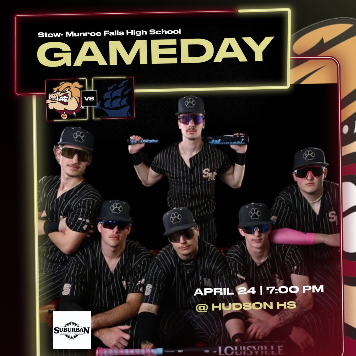 Night game at Hudson.  First pitch at 7pm.