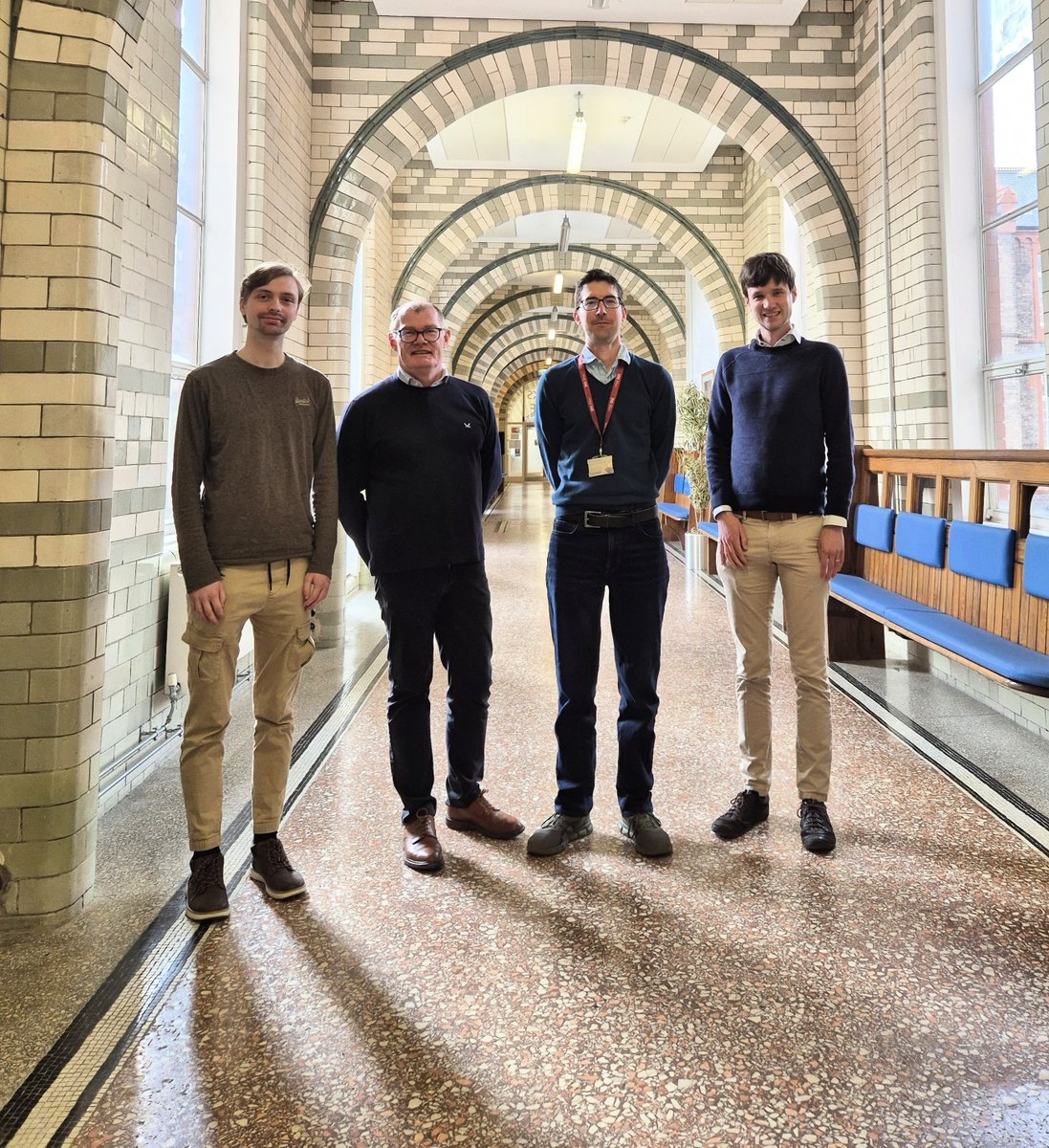 Great visit by our UCB Pharma collaborators to Universty of Liverpool to discuss an ongoing PhD project focused on developing a state of the art BBB model using an organ on a chip platform. This aims to surpass current methodologies for testing drug permeability across the BBB