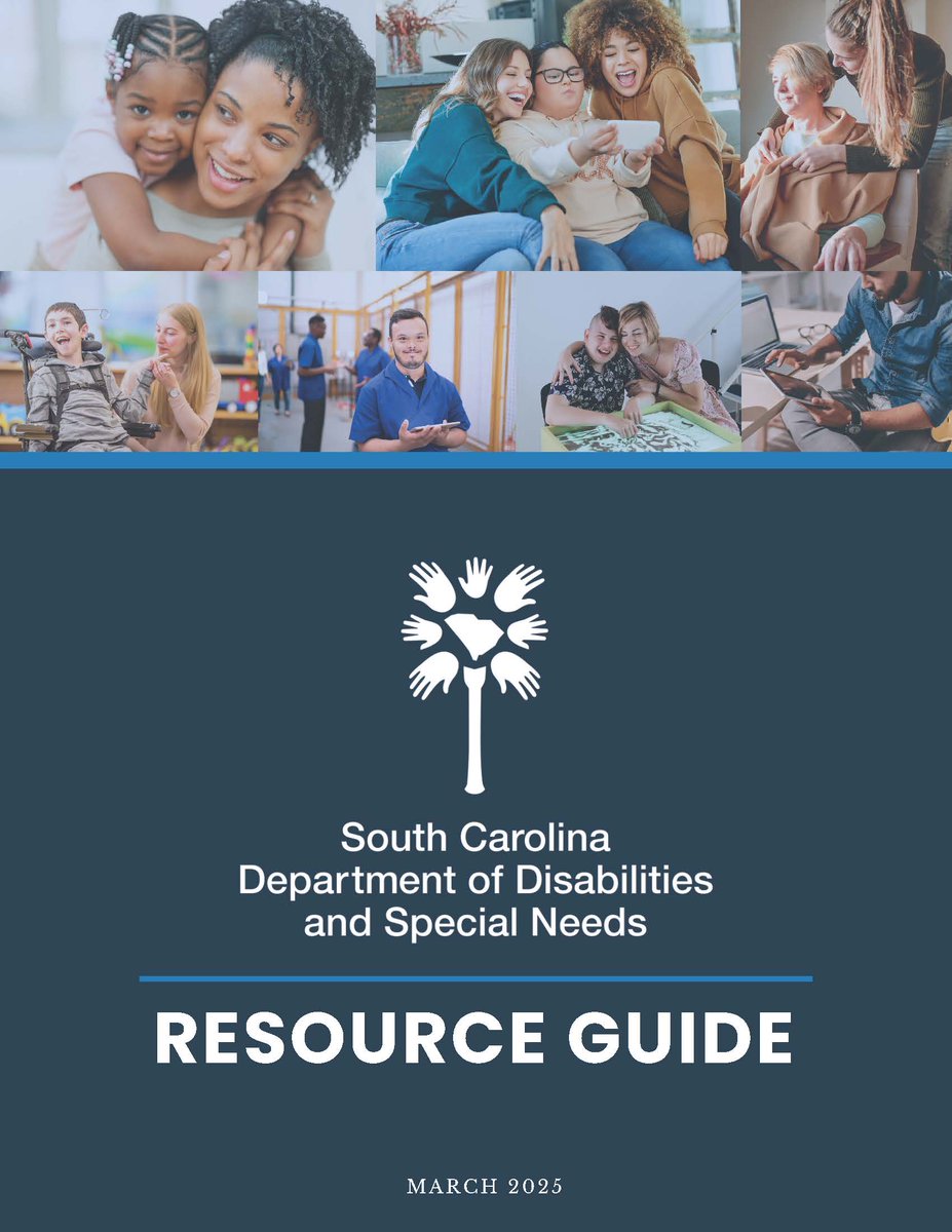 Explore our brand new DDSN Resource Guide! Discover disability providers for all ages located throughout the state. Click the link below to view it: 

ddsn.sc.gov/sites/ddsn/fil…