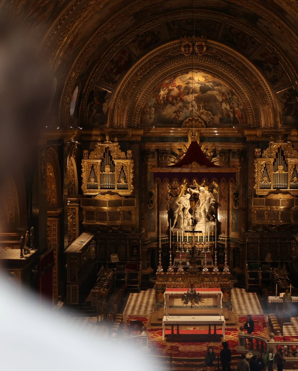 Hello St John's Co-Cathedral👋😍 [📸 bit.ly/4jLVzoG] #VisitMalta #Malta #Baroque #History #Church #VisitEurope #Travel #Faith #Religion
