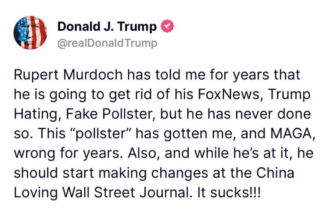 Grandpa Don is big mad after a Fox News poll found he has the lowest 100-day approval rating of any president.

SAD!