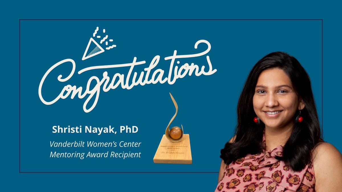 VUMC Otolaryngology–Head and Neck Surgery (@vanderbiltent) on Twitter photo Congratulations to research assistant professor and co-director of the Music Cognition Lab, Shristi Nayak, Ph.D., for receiving the Margaret Cuninggim Women’s Center award for her outstanding mentorship! news.vanderbilt.edu/2025/04/14/mar… <a href="/dr_srishtin/">Dr. Srishti Nayak</a> Congratulations to research assistant professor and co-director of the Music Cognition Lab, Shristi Nayak, Ph.D., for receiving the Margaret Cuninggim Women’s Center award for her outstanding mentorship! news.vanderbilt.edu/2025/04/14/mar… <a href="/dr_srishtin/">Dr. Srishti Nayak</a>