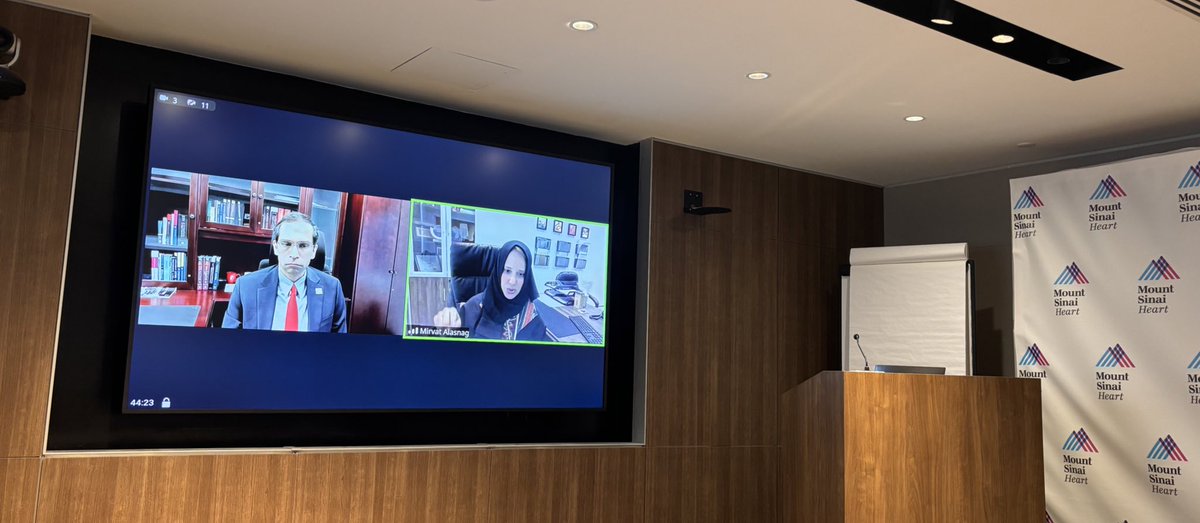 Cardiology Fellows at Mount Sinai Morningside (@msmcardsfellows) on Twitter photo Honoured to have Dr. Mirvat Alasnag <a href="/mirvatalasnag/">MIЯVΛƬ #IC</a> join us for Grand Rounds today! A truly insightful session on intracoronary imaging—from evidence to practice. Grateful for the valuable discussion and expertise! #CardioTwitter #MedEd <a href="/DLBHATTMD/">Dr. Deepak L. Bhatt</a> <a href="/spinneymd/">Sean Pinney</a> <a href="/argulian/">Edgar Argulian</a> Honoured to have Dr. Mirvat Alasnag <a href="/mirvatalasnag/">MIЯVΛƬ #IC</a> join us for Grand Rounds today! A truly insightful session on intracoronary imaging—from evidence to practice. Grateful for the valuable discussion and expertise! #CardioTwitter #MedEd <a href="/DLBHATTMD/">Dr. Deepak L. Bhatt</a> <a href="/spinneymd/">Sean Pinney</a> <a href="/argulian/">Edgar Argulian</a>