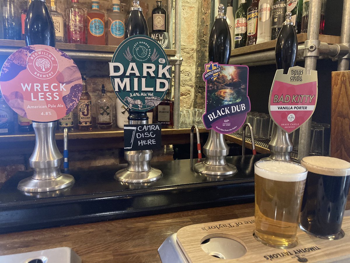 YorkSPBW (@yorkspbw) on Twitter photo Fab line up inc wood cask <a href="/SunbeamAles/">Sunbeam Ales</a> Dusk 😍🍺 <a href="/Thelastdropyork/">The Last drop Inn</a> lush way to spend a afternoon int pub <a href="/TimothyTaylors/">Timothy Taylor's Brewery</a> <a href="/HelmsleyBrewing/">Helmsley Brewing Co.</a> <a href="/BrassCastleBeer/">Brass Castle Brewery</a> <a href="/redwillowbrew/">Redwillow Brewery</a> <a href="/LHGBrewingco/">Left Handed Giant</a> <a href="/Wensleydale_Ale/">Wensleydale Brewery</a> <a href="/YorkCAMRA/">York CAMRA</a> <a href="/NorthIrishSea/">SPBW North Irish Sea</a> <a href="/MancSpbw/">SPBW_GRT_MANC</a> <a href="/SPBWWestRiding/">SPBW_WESTRIDING</a> <a href="/SpbwUk/">SPBW UK</a> <a href="/RoamingRidings/">Roaming the Ridings - A Yorkshire Pub Guide</a> Fab line up inc wood cask <a href="/SunbeamAles/">Sunbeam Ales</a> Dusk 😍🍺 <a href="/Thelastdropyork/">The Last drop Inn</a> lush way to spend a afternoon int pub <a href="/TimothyTaylors/">Timothy Taylor's Brewery</a> <a href="/HelmsleyBrewing/">Helmsley Brewing Co.</a> <a href="/BrassCastleBeer/">Brass Castle Brewery</a> <a href="/redwillowbrew/">Redwillow Brewery</a> <a href="/LHGBrewingco/">Left Handed Giant</a> <a href="/Wensleydale_Ale/">Wensleydale Brewery</a> <a href="/YorkCAMRA/">York CAMRA</a> <a href="/NorthIrishSea/">SPBW North Irish Sea</a> <a href="/MancSpbw/">SPBW_GRT_MANC</a> <a href="/SPBWWestRiding/">SPBW_WESTRIDING</a> <a href="/SpbwUk/">SPBW UK</a> <a href="/RoamingRidings/">Roaming the Ridings - A Yorkshire Pub Guide</a>