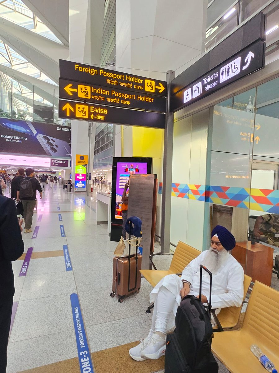 Strongly condemn the misbehavior faced by the Head Granthi of Sachkhand Sri Harmandar Sahib, Singh Sahib Giani Raghbir Singh, at Delhi International Airport. The misconduct by Air India staff of flight number AI183 (New Delhi to San Francisco), towards a highly respected and