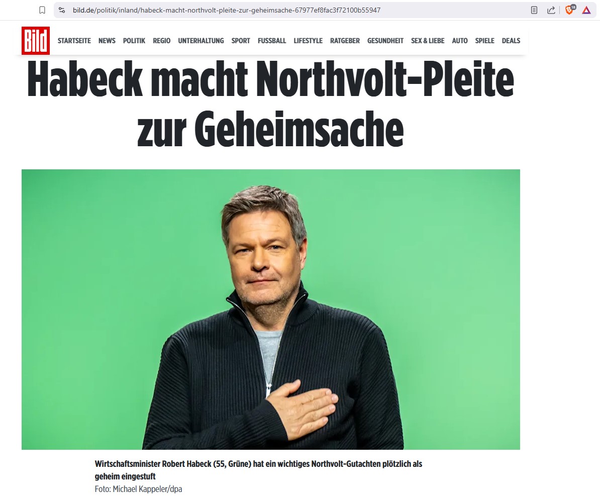 Michael Gaese (@michaelgaese) on Twitter photo <a href="/domingo4ever1/">domingo4ever 💚💚💚</a> ... ja ...der #Habeck in Sachen "Familienklan - Förderung" ging wirklich meiner Kenntnis nach niemand dreister vor, als der #Habeck...
Das hat schon was... und vollkommen - straffrei - bisher...
Aber noch ist nicht aller Tage Abend! <a href="/domingo4ever1/">domingo4ever 💚💚💚</a> ... ja ...der #Habeck in Sachen "Familienklan - Förderung" ging wirklich meiner Kenntnis nach niemand dreister vor, als der #Habeck...
Das hat schon was... und vollkommen - straffrei - bisher...
Aber noch ist nicht aller Tage Abend!