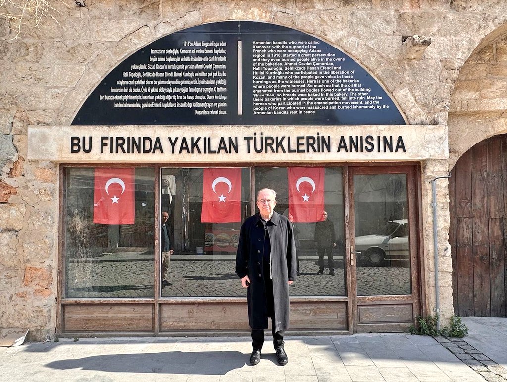Cihat Yaycı, Ermeni çetelerin Türkleri canlı canlı yaktıkları soykırım fırınlarını ziyaret etti.