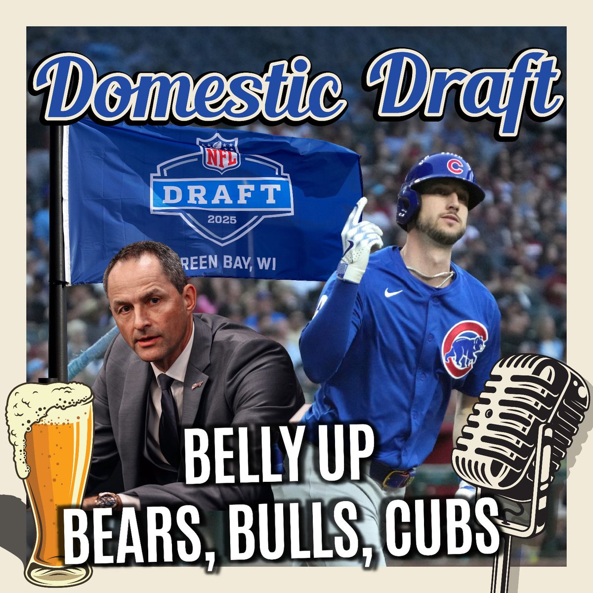 DomesticDraft's tweet image. NEW PODCAST

IT"S DRAFT DAY!

Spotify:open.spotify.com/episode/77NJPE…
Apple:podcasts.apple.com/us/podcast/bel…

On this episode of the Domestic Draft Podcast, Dan and Evan crack open a new series called “Belly Up”—a throwback to their weekly barstool catch-ups back in the Chicago days. Just like…