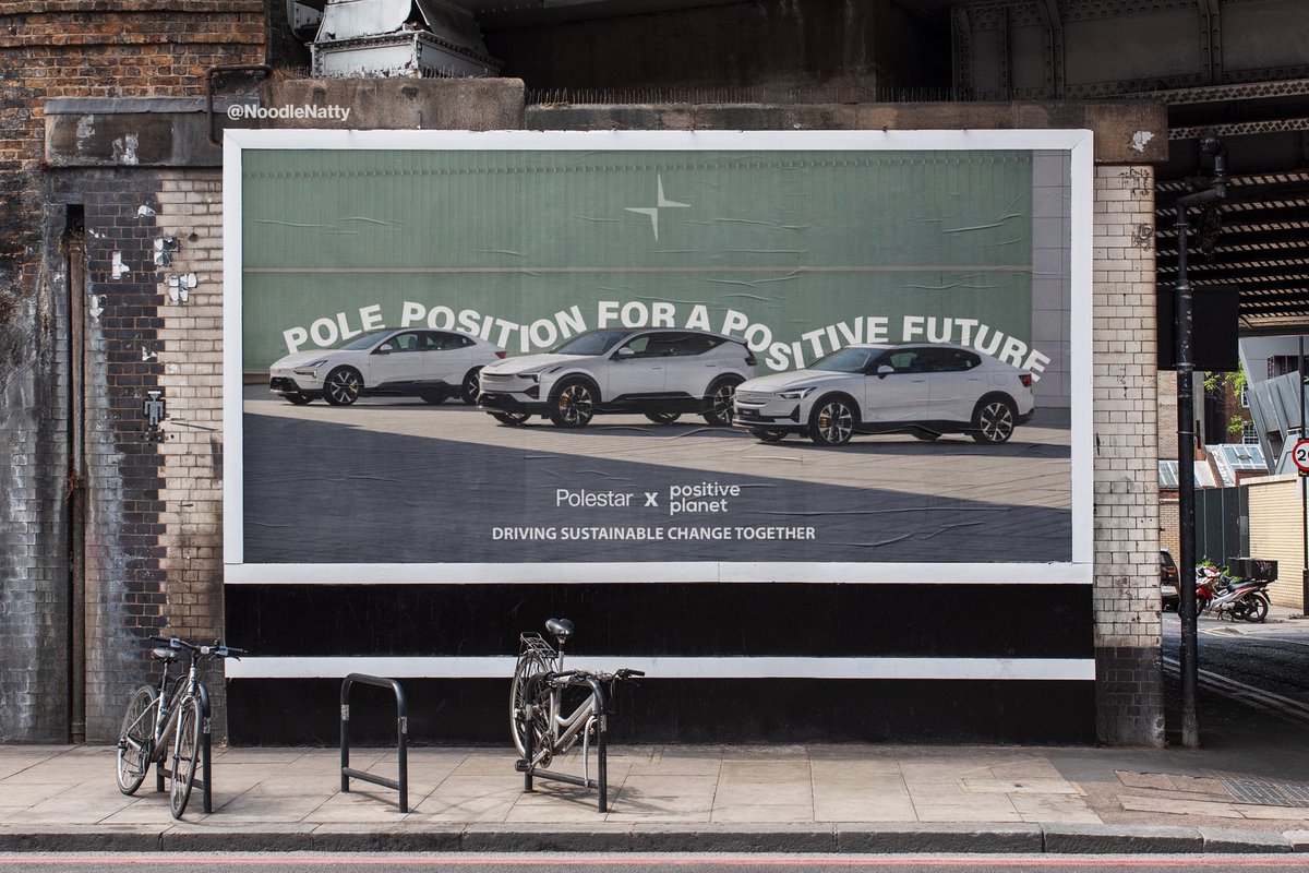 Create posters that bring to life the #PolestarPositivePlanetPartnership &amp; show that choosing electric is choosing progress​. <a href="/OneMinuteBriefs/">One Minute Briefs ⏱️</a> <a href="/PolestarCars/">Polestar</a> polestar.com