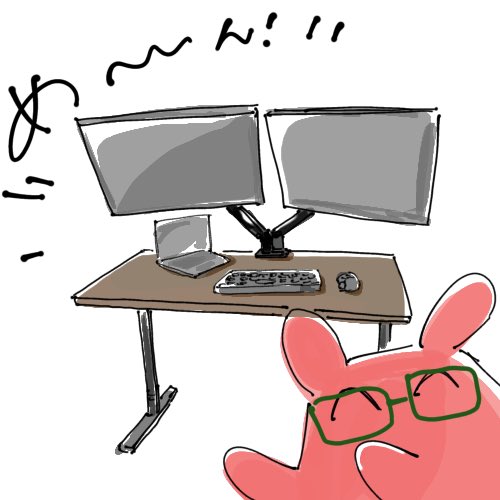 在宅環境が格段にレベルアップしためん！